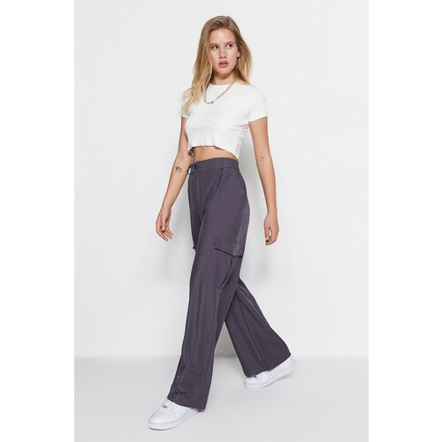 Trendyol Women&amp;#039;s pants Wide Slike
