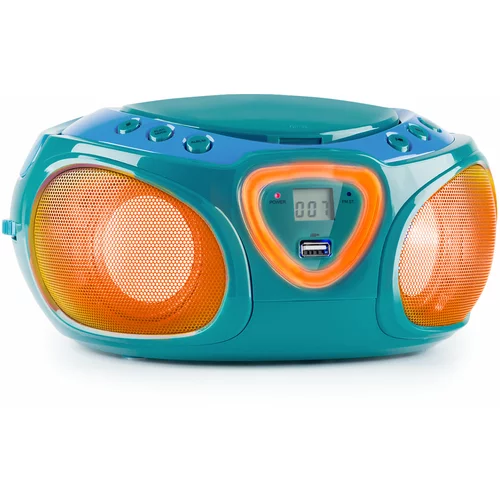 Auna Roadie CD Boombox UKW radio Light show CD predvajalnik Bluetooth 5.0