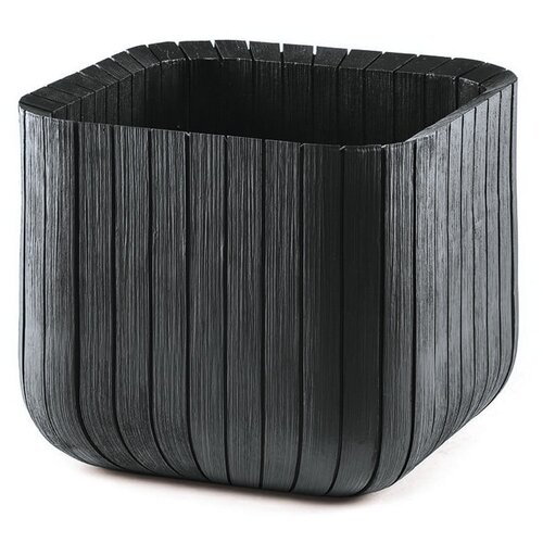 Keter Temno siv vrtni cvetlični lonec, 40 x 40 cm Slike