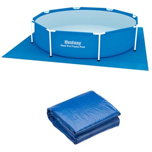 Bestway podna prostirka za bazen Flowclear 335 x 335 cm Slike