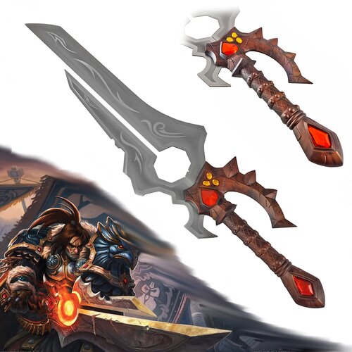  Warcraft King Varian Wrynn replika meča Shalamayne Slike