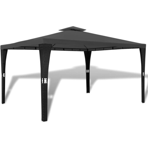 vidaXL Paviljon s streho 3x4 m temno siv Cene