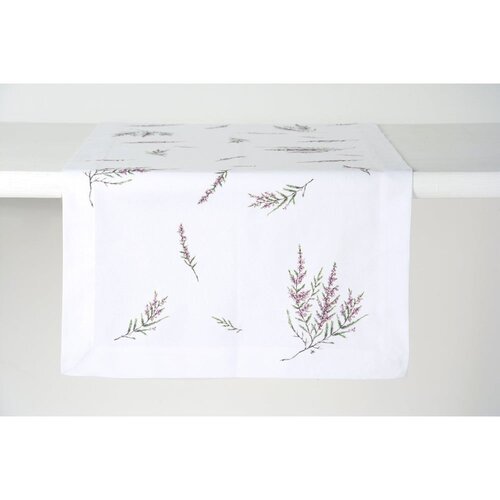 IHR Namizni tekač iz organskega bombaža 150x45 cm Calluna Vulgaris - IHR Cene