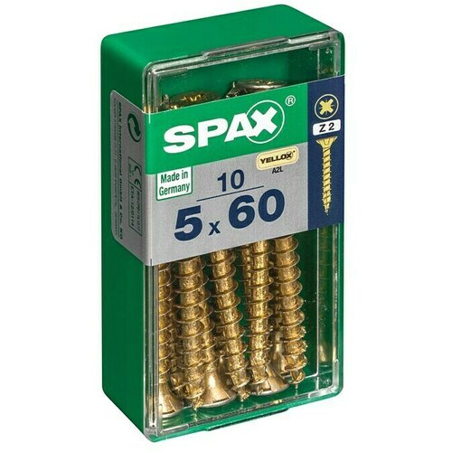 SPAX Univerzalni vijak (5 x 60 mm, Puni navoj, 10 Kom.) Cijene