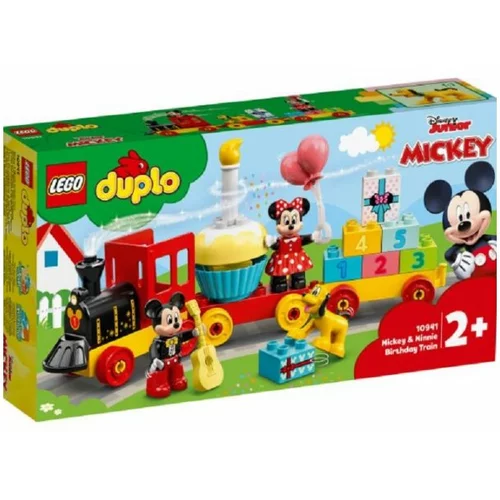 Lego kocke Mikijev in Minijin rojstnodnevni vlak 10941