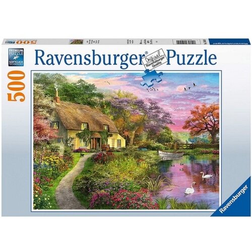 Ravensburger puzzle (slagalice) - Seoska kuća RA15041 Slike