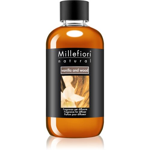 MILLEFIORI Natural Vanilla and Wood nadomestno polnilo za aroma difuzor 250 ml Slike