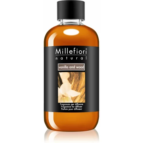 MILLEFIORI Natural Vanilla and Wood nadomestno polnilo za aroma difuzor 250 ml