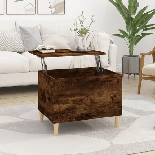  Stolić za kavu boja hrasta 60x44,5x45 cm konstruirano drvo