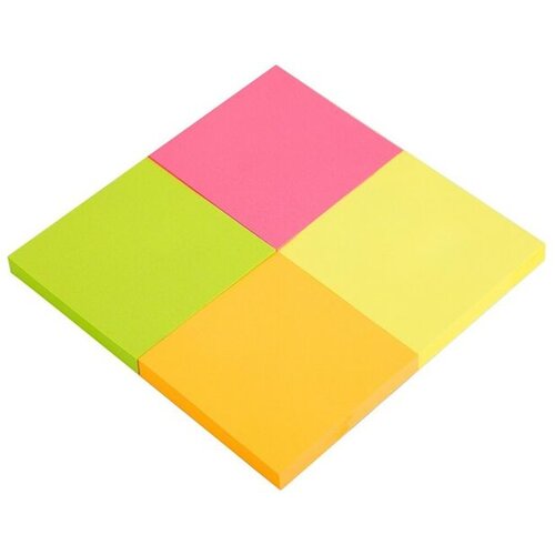 Deli stiker kocka 76 x 76 neon mix boja 896974 Slike