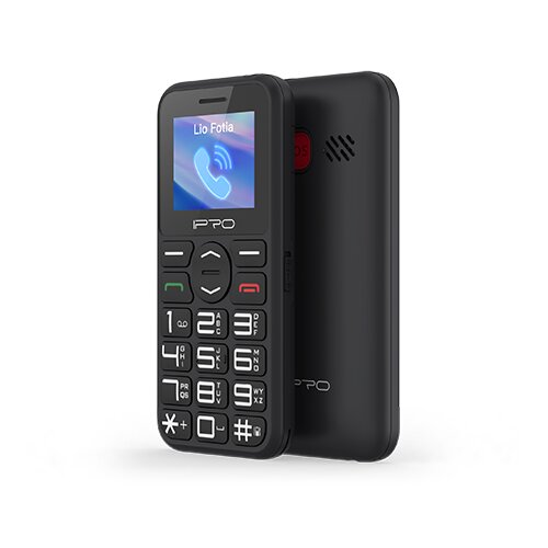 Ipro Mobilni telefon 2G GSM Feature 1.77'' LCD/800mAh/32MB/DualSIM/Srpski jezik crni Cene