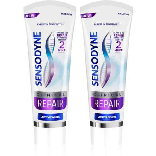 Sensodyne Clinical Repair Active White pasta za zube 2x75 ml