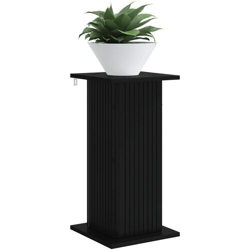  Stalak za biljke 2 pcs Crna 30,5 x 30 x 60,5 cm Slike