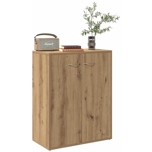 VidaXL Sideboard artisian hrast 60x30x75 cm konstruiran les Slike