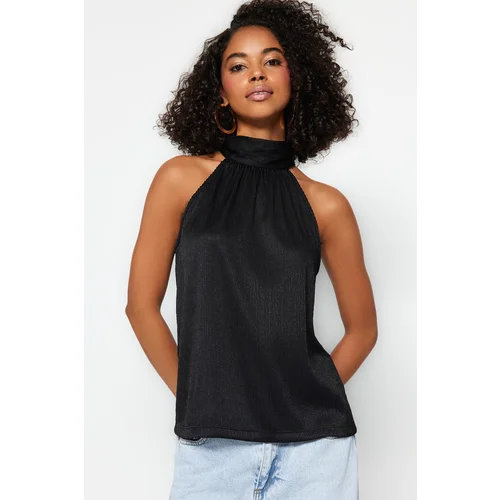 Trendyol Blouse - Black - Regular fit