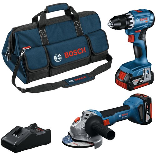 Bosch Set alata 18V GSR+GWS+2x4.0Ah+GAL, 0615A5007N Cene
