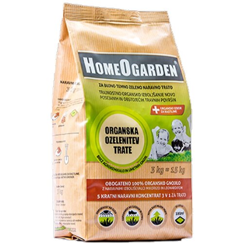 HOMEOGARDEN gnojivo za travnjake (3 kg, sadržaj je dovoljan za: 100 m&amp;sup2;) Slike