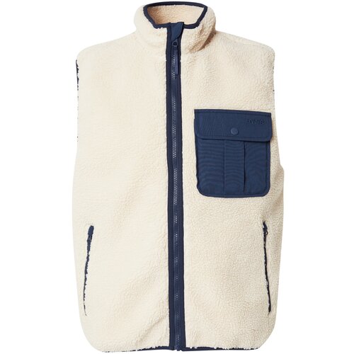 Levi's Prsluk 'Joonie Sherpa Vest' tamno plava / vuneno bijela Cijene