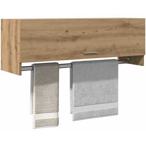 vidaXL Ormar Artisan hrast 100x32,5x35 cm izrađeno drvo Cijene