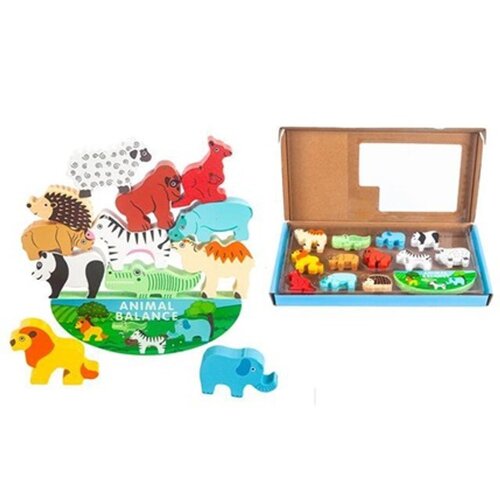 Montessori puzzle igra ravnoteže safari životinje Cijene