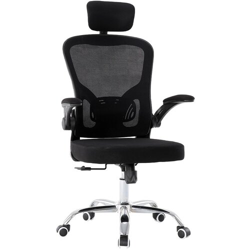 Shumee Topeshop FOTEL DORY CZERŃ office /computer chair Padded seat Mesh backrest Cijene