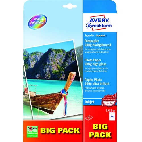 Avery Zweckform Foto papir Ink-Jet Superior A4 - 200 g Cene