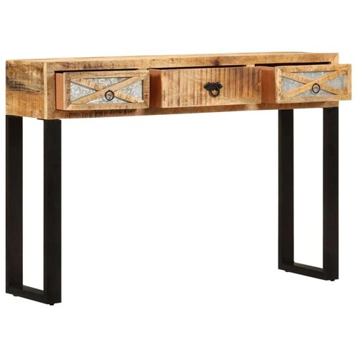  Konzolni stol od masivnog drva manga 110 x 30 x 76 cm Slike