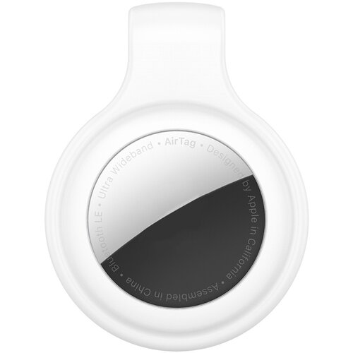 INF Silikonski ovitek za Apple AirTag 2 s sponko, ergonomska za&scaron;čita White, (5000369155) Cene