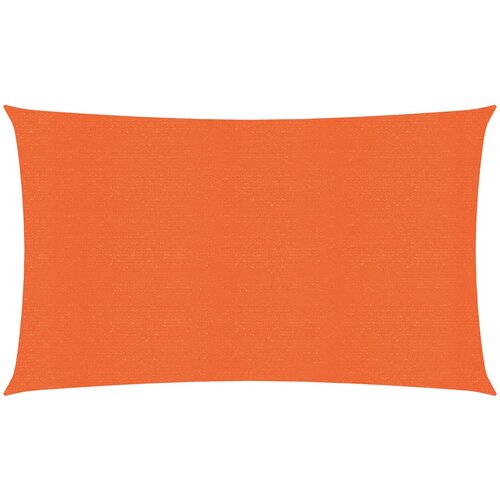 vidaXL Senčno jadro 160 g/m² pravokotno oranžna 5x8 m HDPE, (21254186) Cene