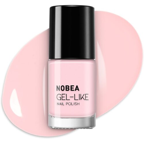 NOBEA Day-to-Day Gel-like Nail Polish lak za nokte s gel efektom nijansa Misty rose #N59 6 ml Slike