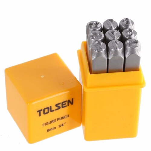 Tolsen brojevi za utiskivanje u metal 9-delni 6mm Cene