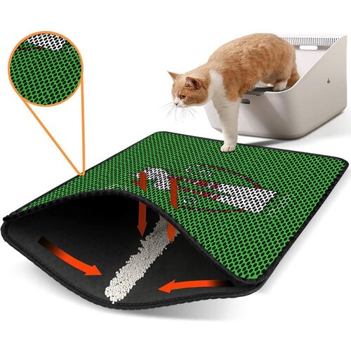 WALLXPERT Nrszn0032 multicolor cat litter mat Cene
