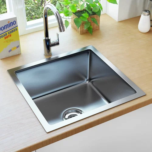  Ručno rađeni kuhinjski sudoper s cjedilom od nehrđajućeg čelika
