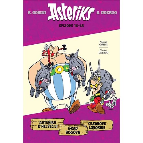 Čarobna knjiga Rene Gosini, Alber Uderzo
 - Asteriks - knjiga 6: epizode 16-18 Cene