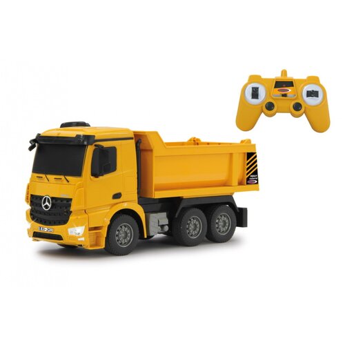 JAMARA kamion na daljinsko upravljanje, kiper Mercedes Arocs, žuti 1:26, (4042774432966) Cijene