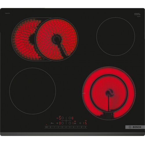Bosch Staklokeramička ploča Serie 6| 60cm, 1 X Ovalno, 1 X Pro&amp;scaron;ireno Slike