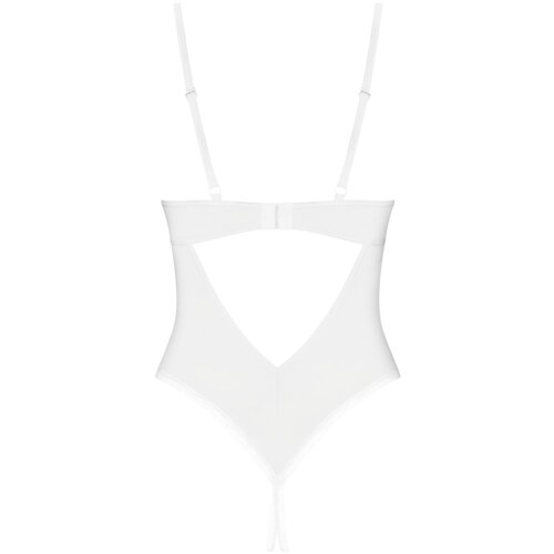 Obsessive Alissium - odprto body (belo) - M/L Slike