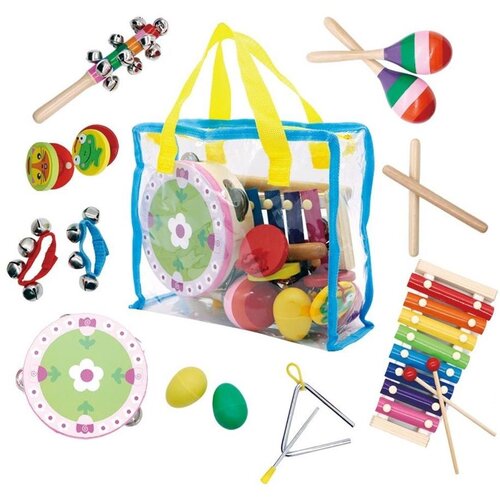 ECO TOYS 14-delni set glasbenih in&scaron;trumentov Cene
