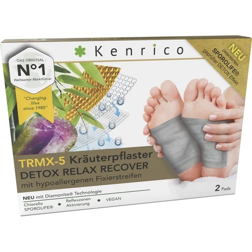 Kenrico TRMX-4 biljni flaster DETOX RELAX RECOVER - 2 Komada