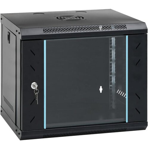 vidaXL Stenska omrežna omarica 9U 19" IP20 53x40x21 mm Cene