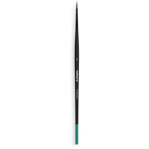 Vallejo natural hair round brush no. 0 Slike