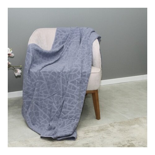 Dekordom frotir prekrivač stone 145x200 - jeans ( 024535 ) Cene