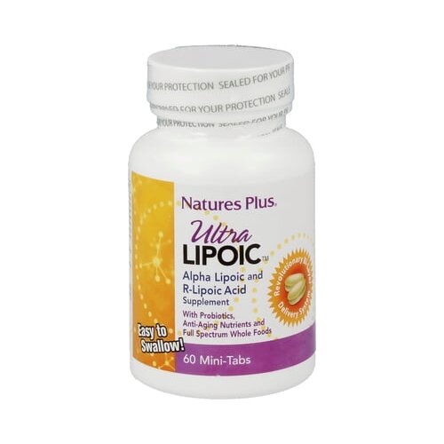 Nature&amp;#039;s Plus ultra Lipoic - 60 tablet Slike