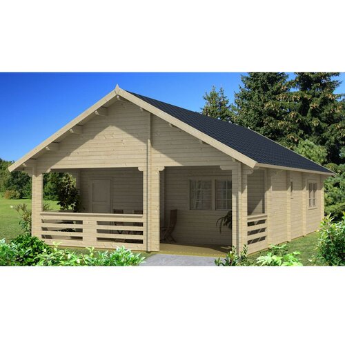 Male kuće Drvena kuća EUROPA with Sleeping Loft 635 &times; 940 cm sa &scaron;indrom Cijene