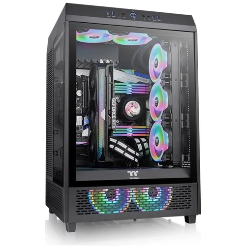 Thermaltake The Tower 500 Mid tower case, TG, 2x Standard 120mm fan