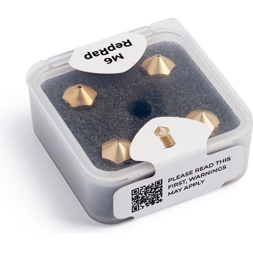 BondTech RepRap M6 Brass Nozzle (Set of 4) Cene