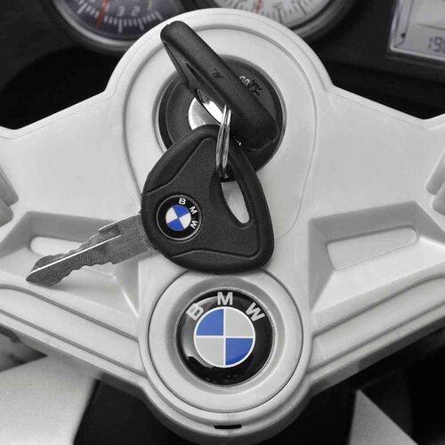 BMW 283 električni motocikl za djecu 6 V, bijeli Cene