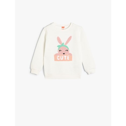 Koton Sweatshirt Rabbit Applique Detailed Cotton Slike