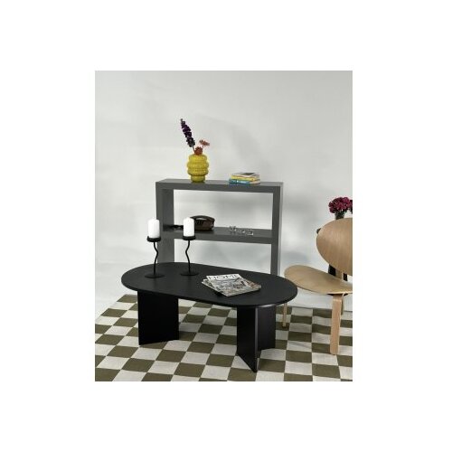 Hanah home Club sto Leo Veliki, 110x42x60 cm, Crni Cene