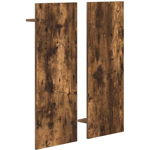  Vje&amp;scaron;alica za kapute na zidu Dimljeni hrast 70 x 10 x 90 cm Slike